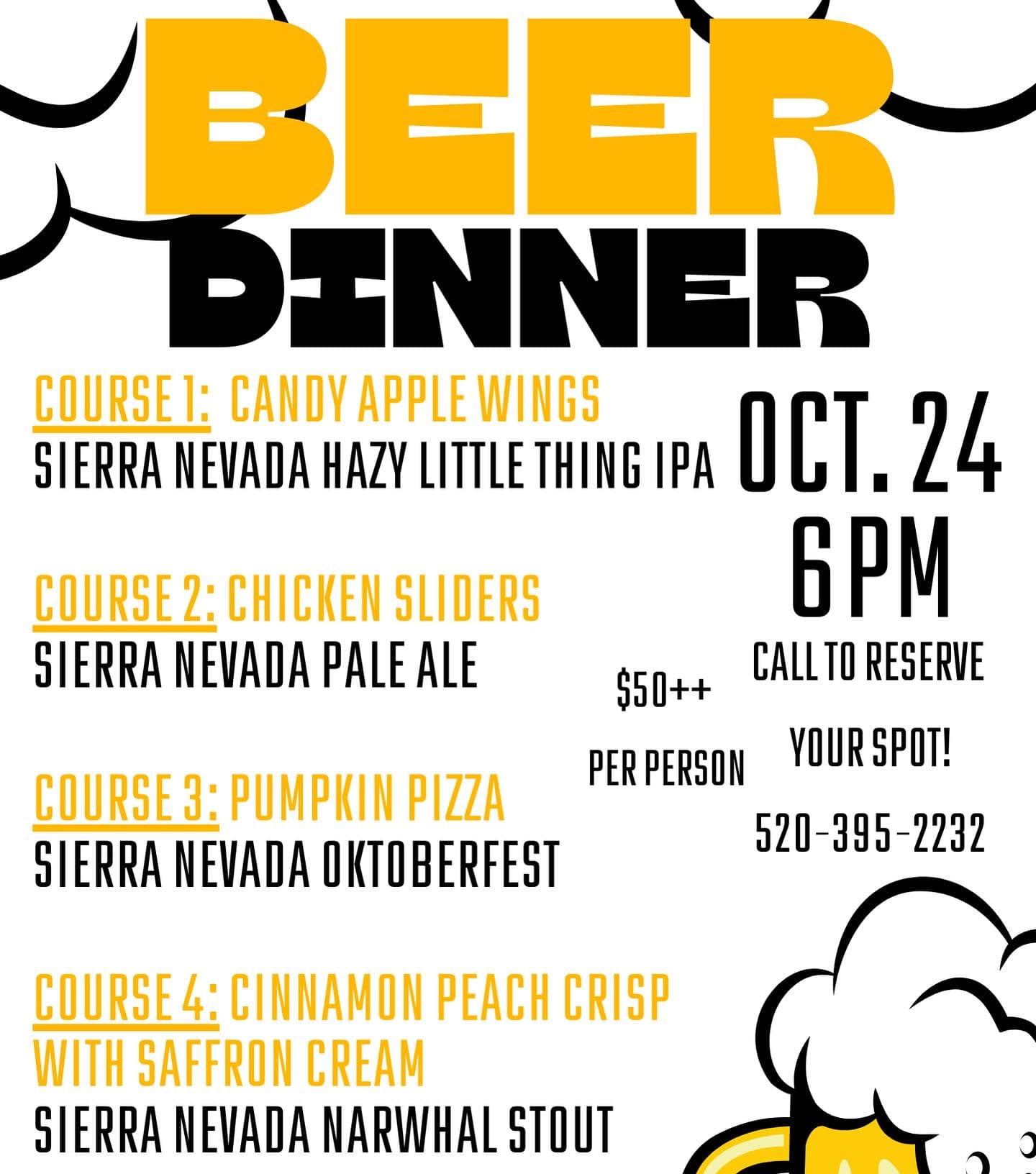 Beer Dinner