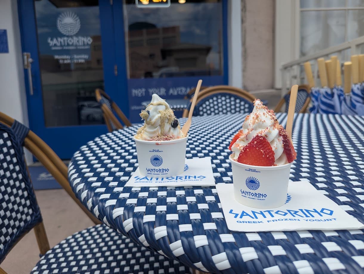 Santorino Greek Frozen Yogurt