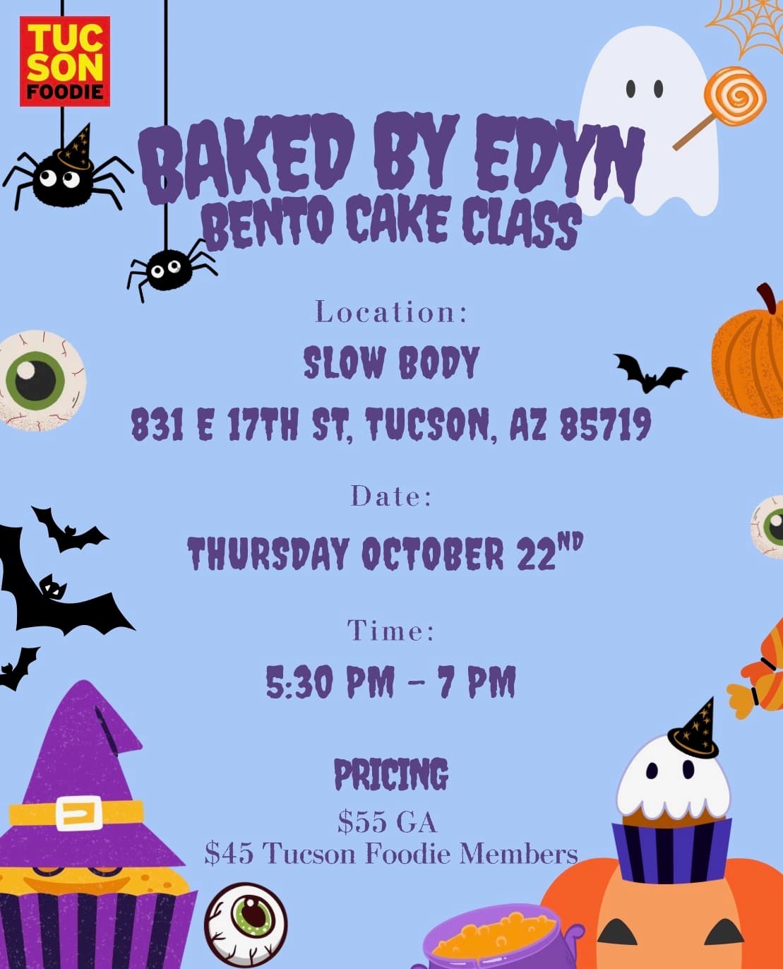 Bento Cake Decorating Class