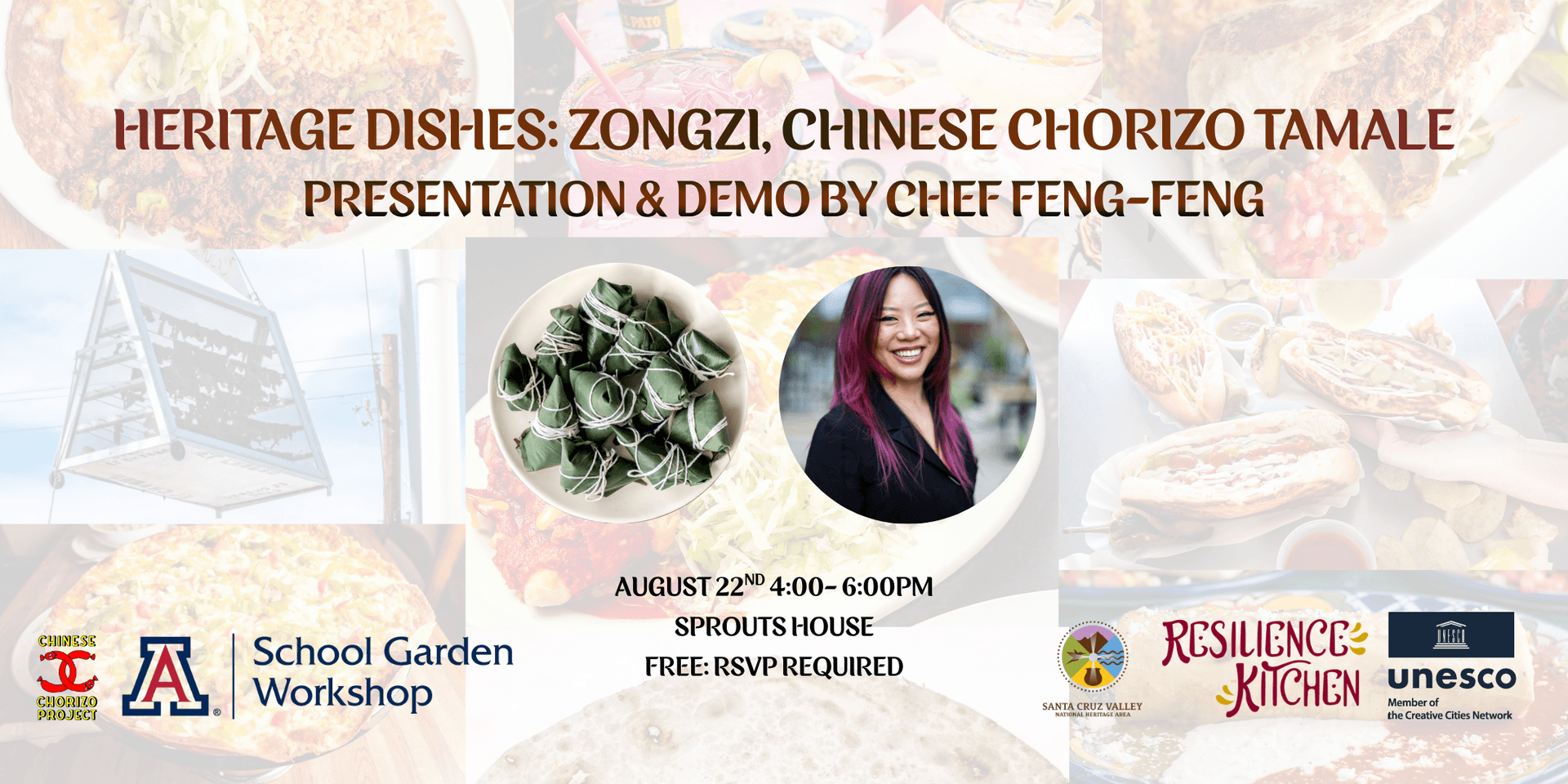 Tucson Heritage Dishes: Zongzi, the Chinese Tamale by Chef Feng-Feng