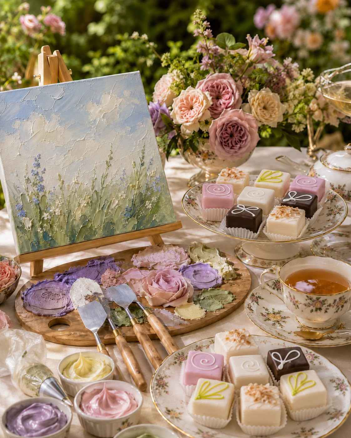 Monet Cake Painting Workshop
