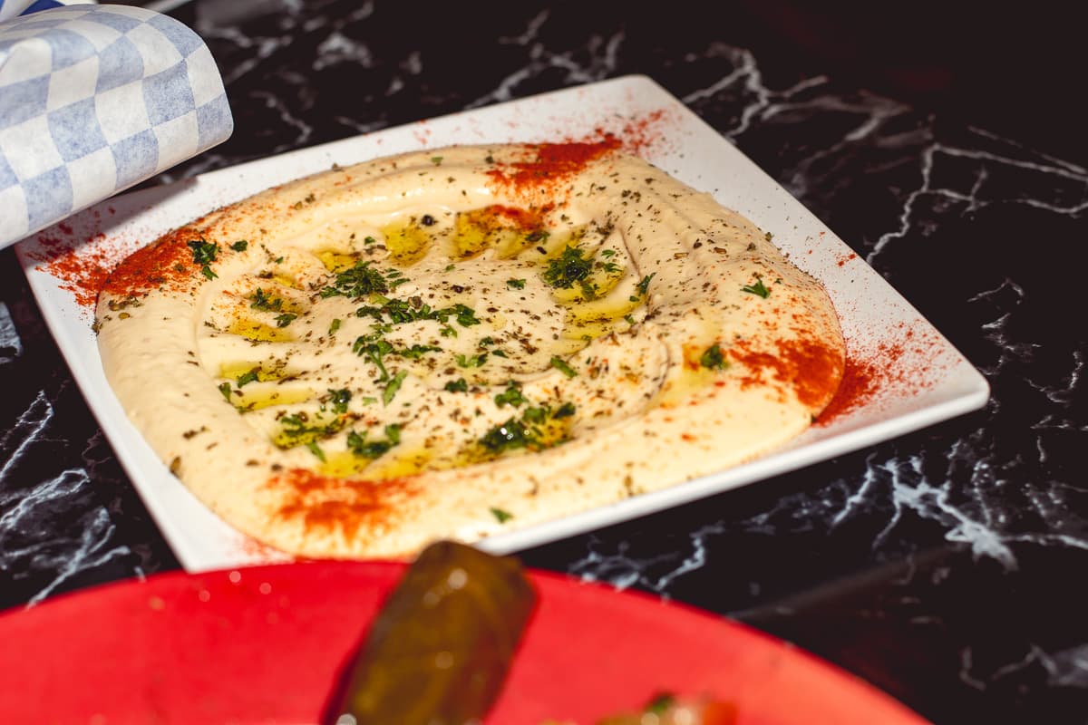 Hummus at Casa Pita (Photo by Jackie Tran)