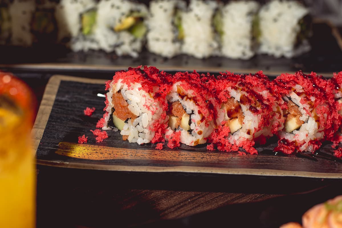 Ruby Crunch Roll at Tokyo Sushi (Photo by Jackie Tran)