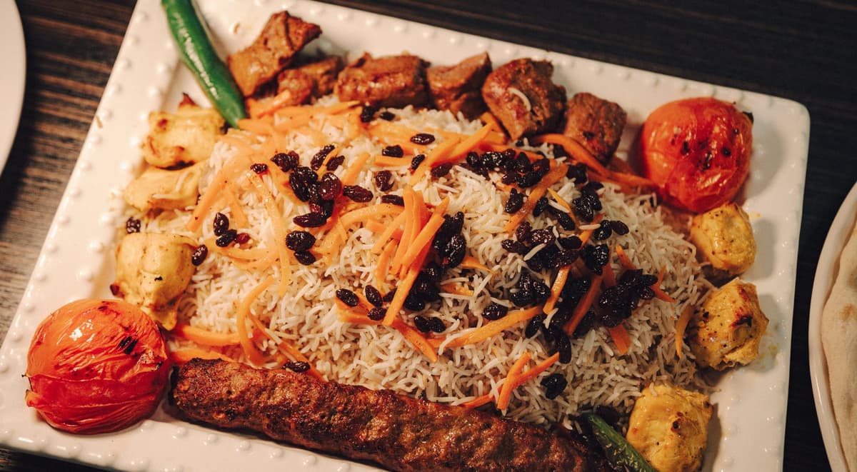 Qabuli Palow at Kabul Corner (Photo by Clay Lyon)