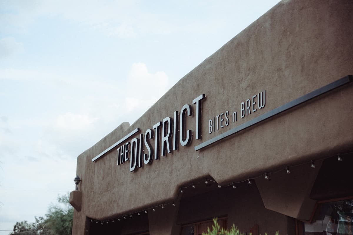Facade at the District Bites and Brew (Photo by Clay Lyon)
