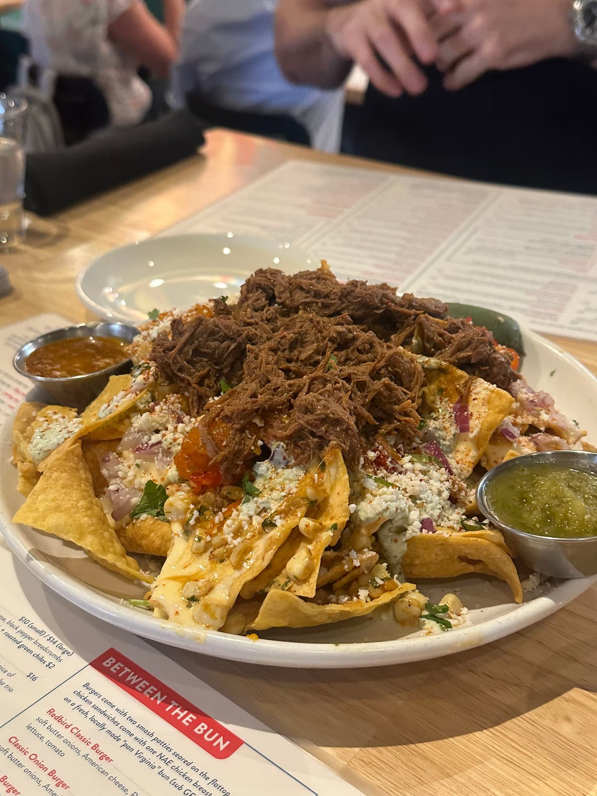 Elote Nachos with Birria at Redbird Scratch Kitchen + Bar (Photo by Shane Reiser)