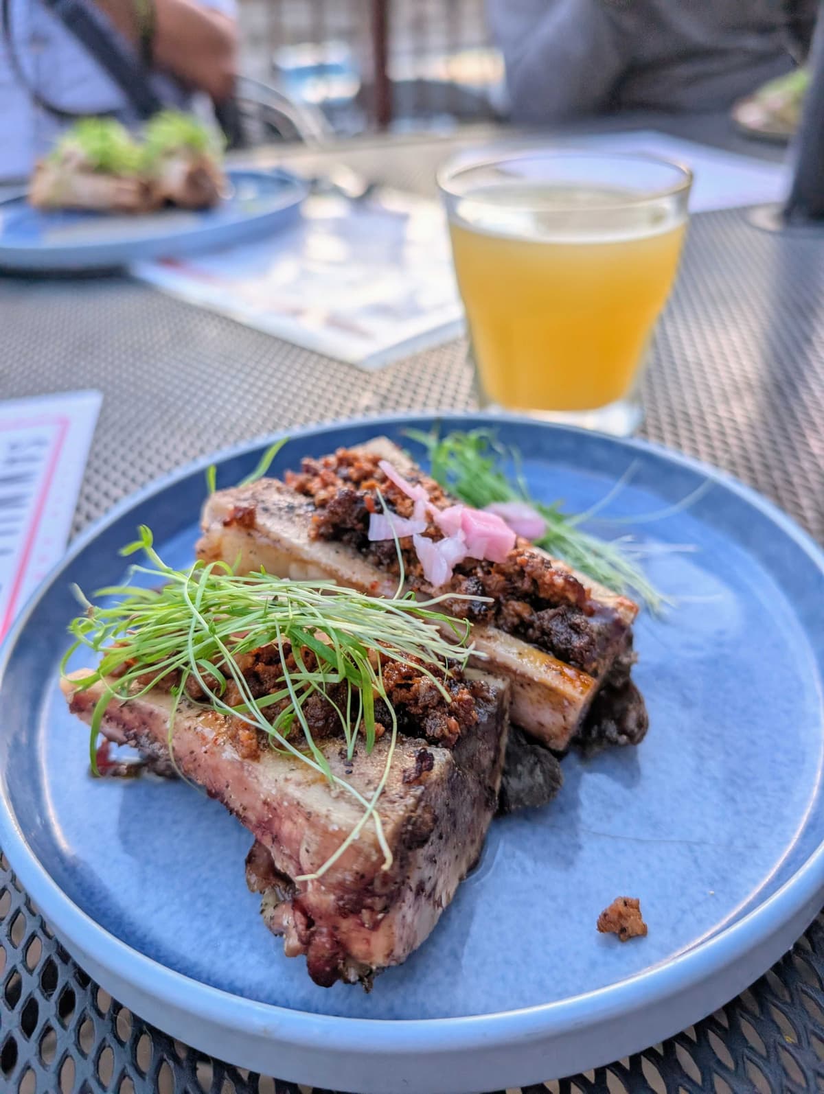 Bone Marrow at Sawmill Run Restaurant (Photo by Addie Ibarra)