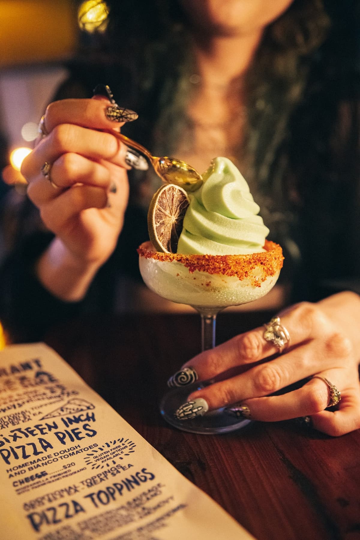 Soft Serve Margarita at Sisters Restaurant & Bar (Photo by Clay Lyon)