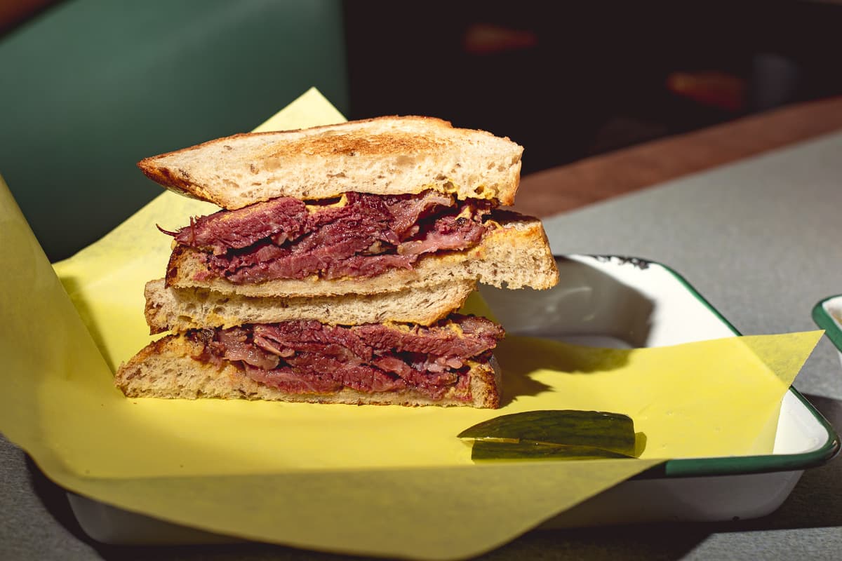 Pastrami on Rye at Kneller's Delicatessen & Appetizing (Photo by Jackie Tran)