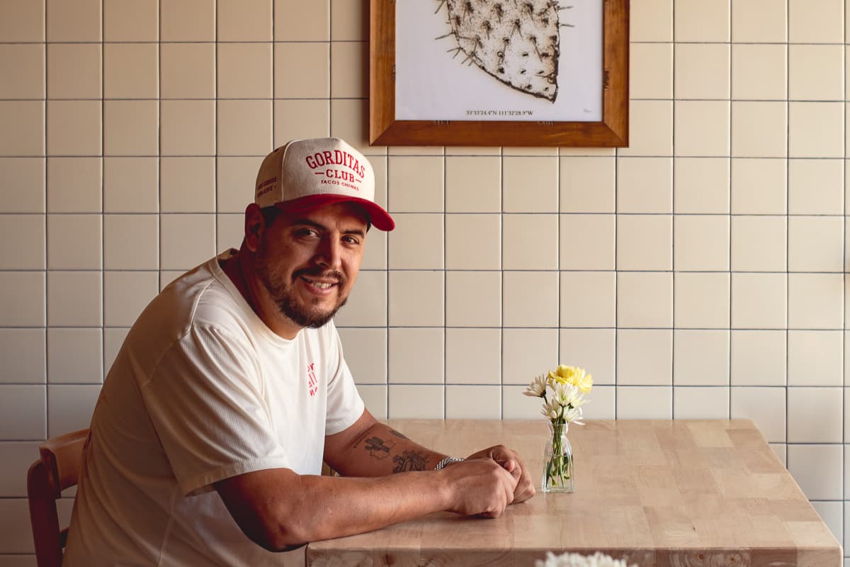 Armando Hernandez at Tortillas Chiwas (Photo by Jackie Tran)
