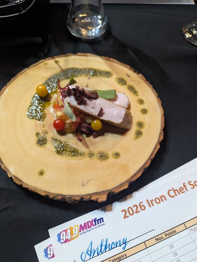 TF Iron Chef Tucson Anthony Dromgoole course 1
