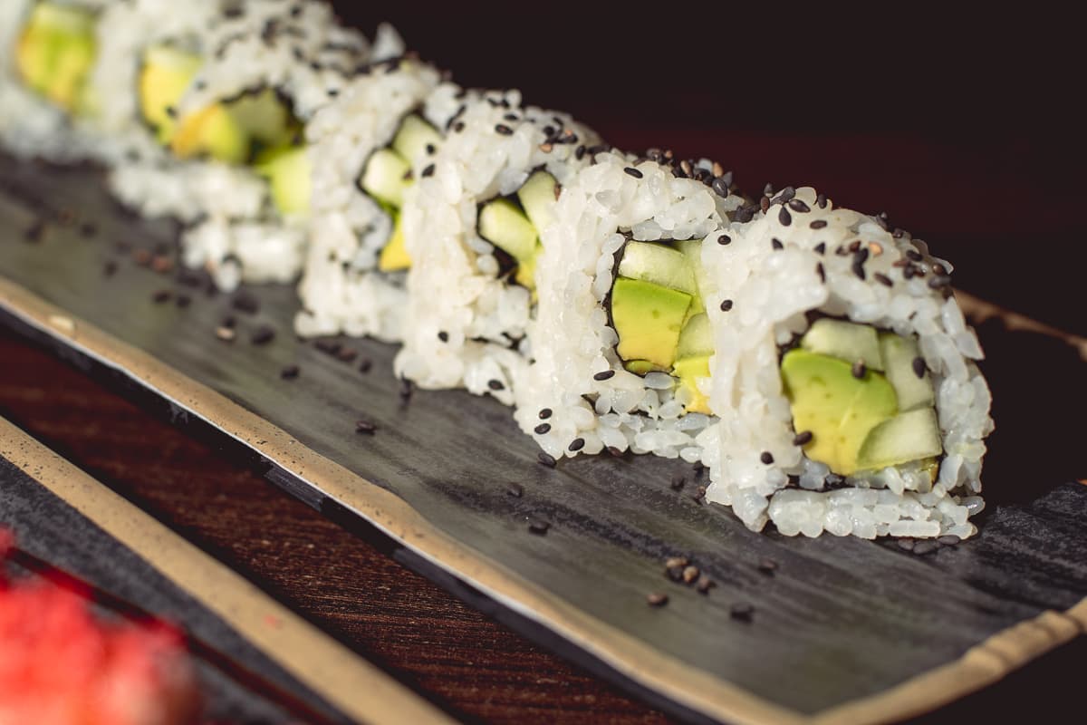 Fuji Garden Roll at Tokyo Sushi (Photo by Jackie Tran)