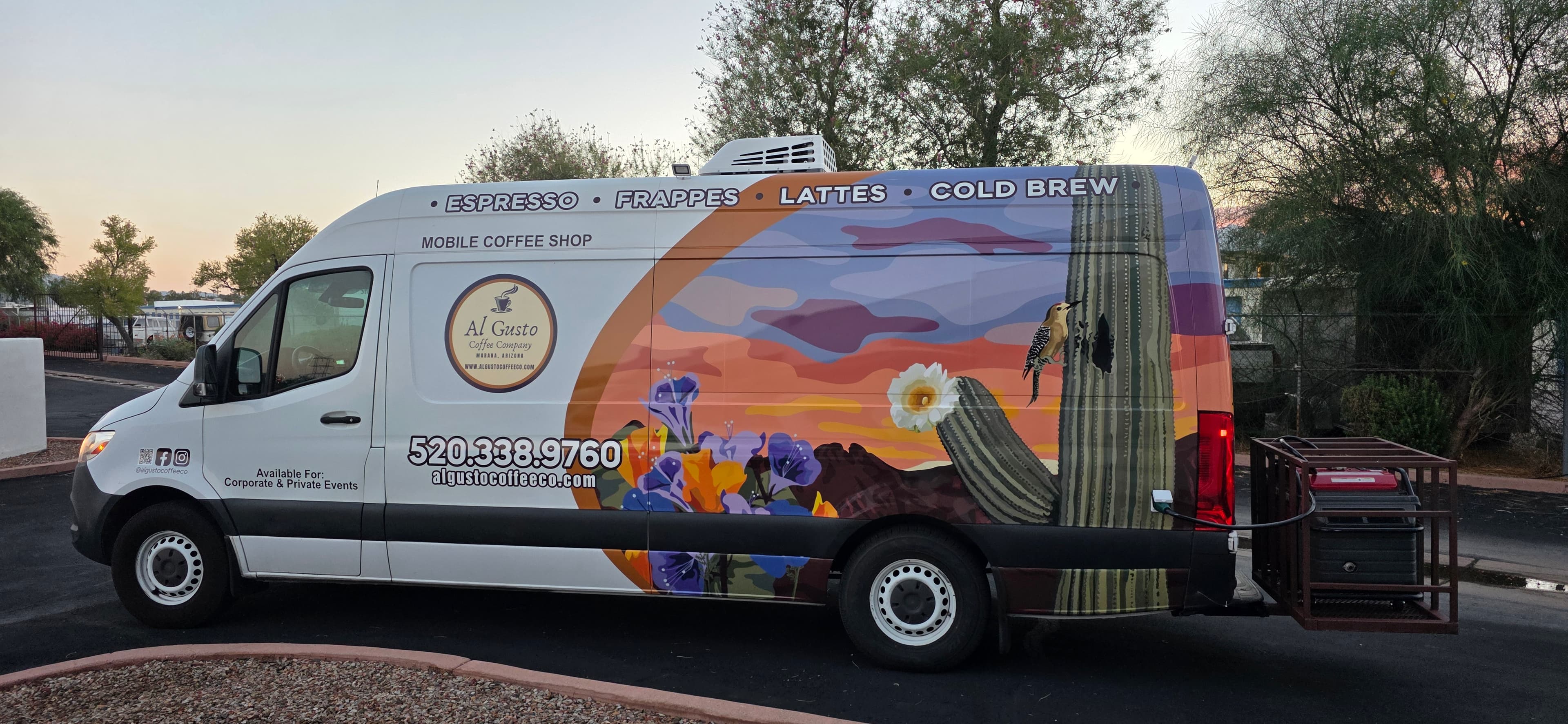 Marana's Al Gusto Coffee Company doubles its truck fleet