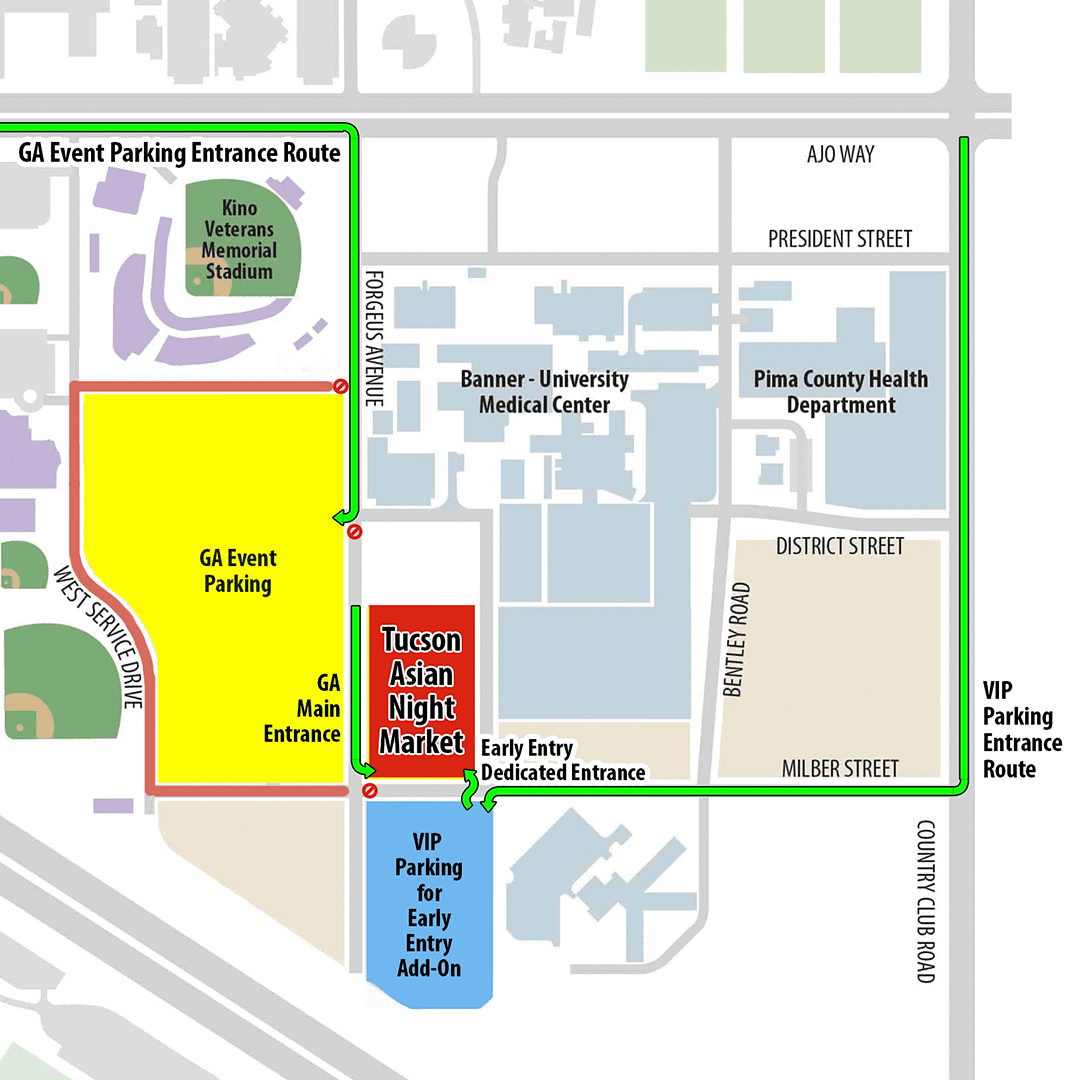 Parking map