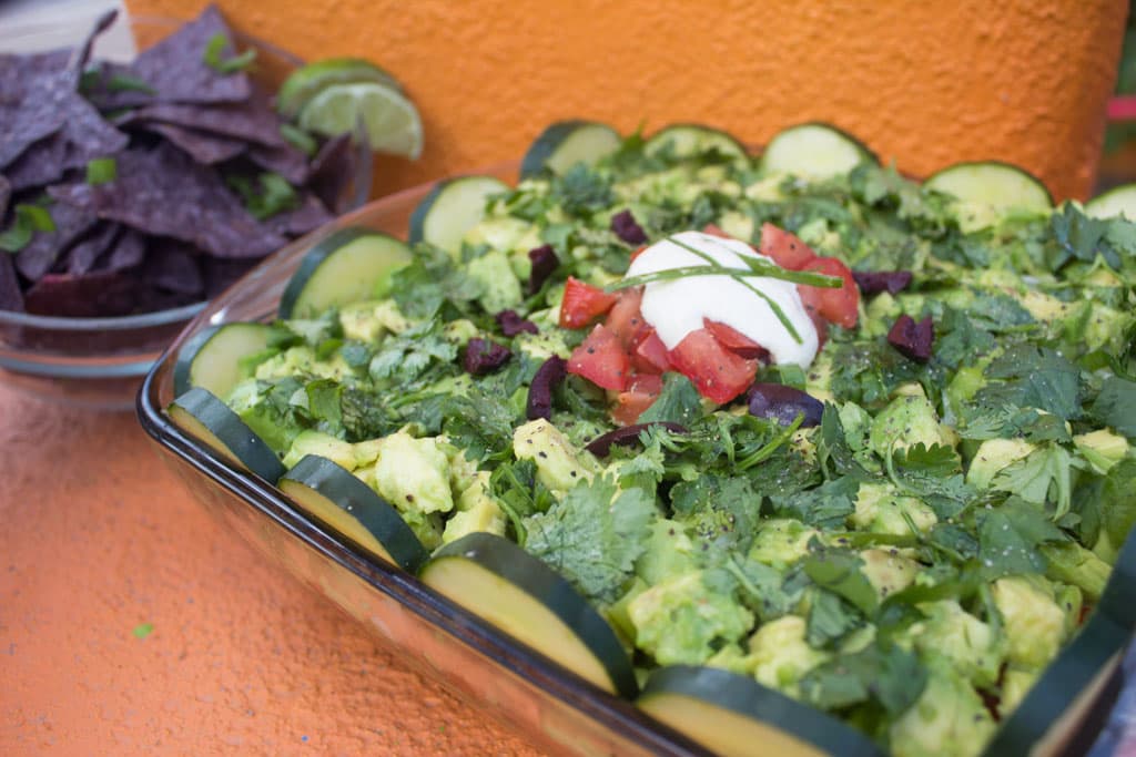 7 Layer Vegan Taco Dip