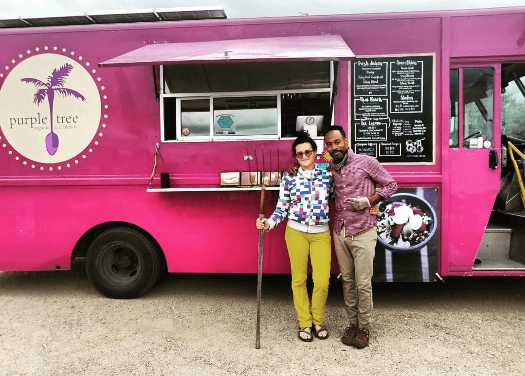 Community comes together to honor André Newman of Purple Tree Organic Acai Blends