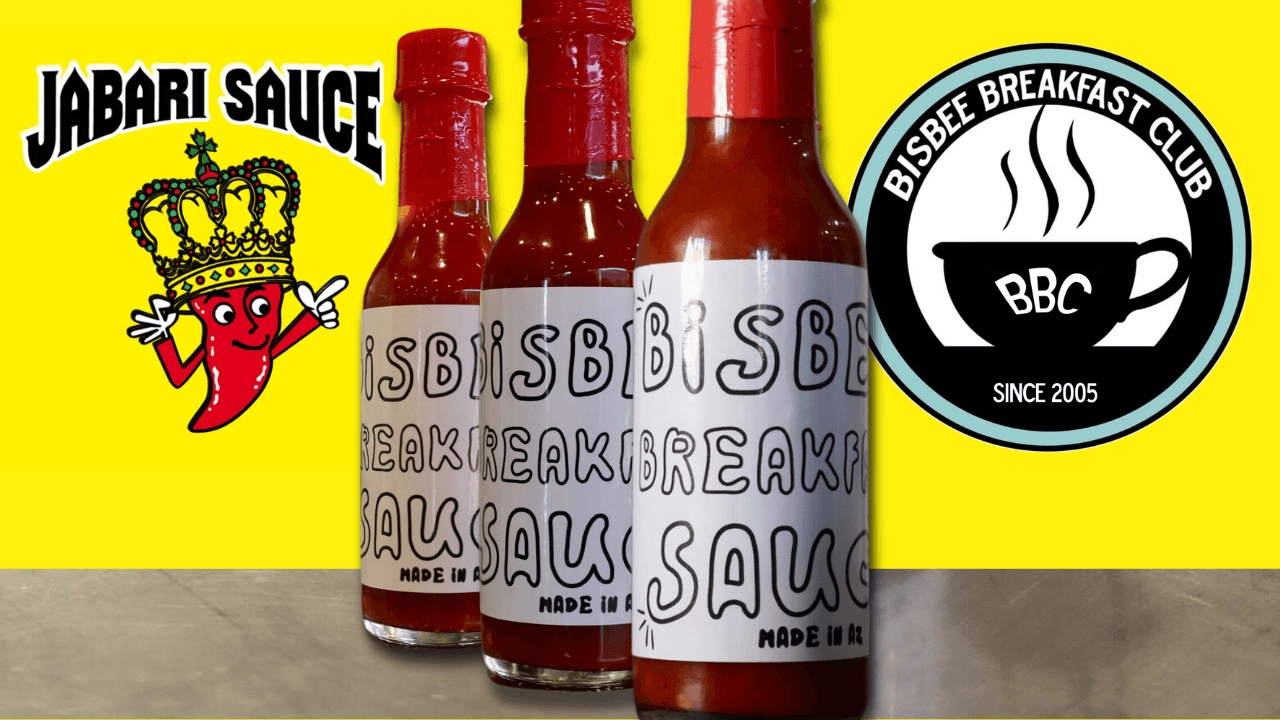 Comin’ in hot! Bisbee Breakfast Club & Jabari Sauce reveal new hot sauce collab