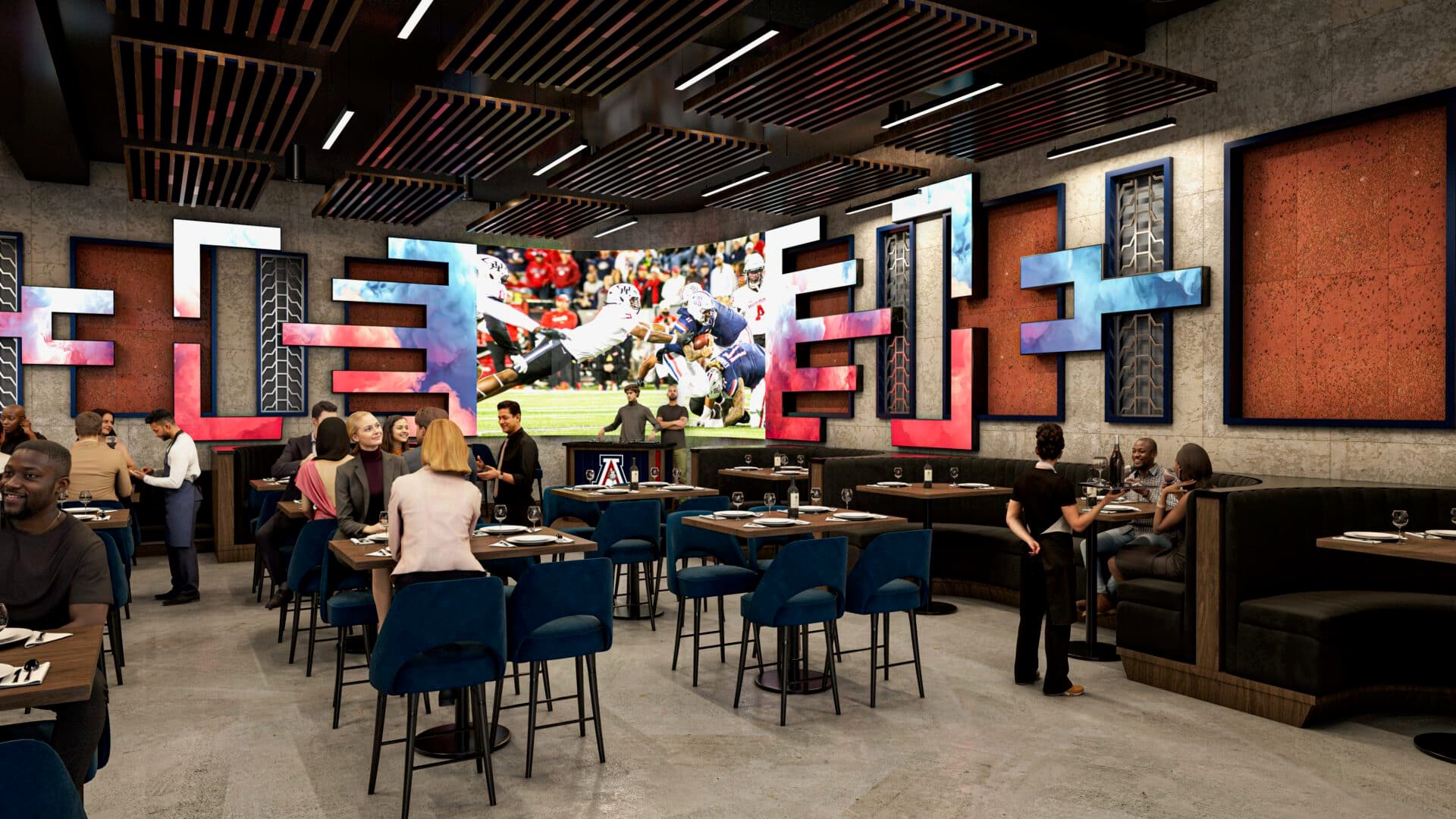“Block A Sports Bar and Grill” to Open in Former Hi Fi Space Downtown