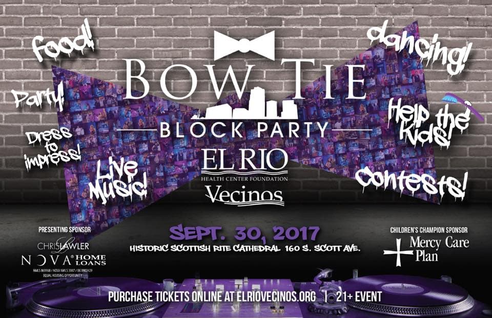 Bow Tie Block Party at Tucson Scottish Rite Cathedral September 30