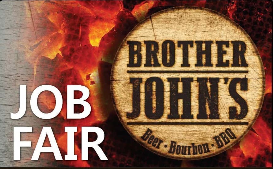 Brother John’s Beer, Bourbon, & BBQ To Host Job Fair Wednesday, Thursday, Friday