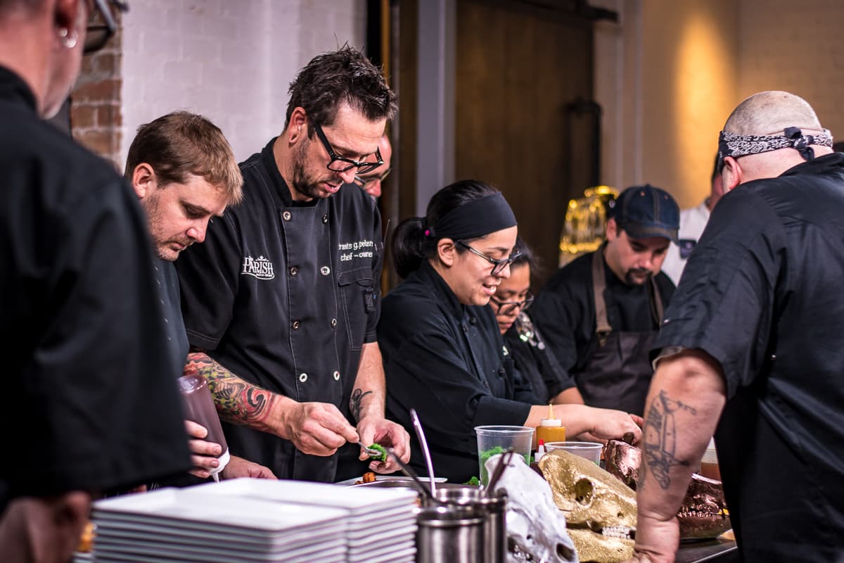 Chefs on a Global Stage Tasting Event at the Carriage House November 19