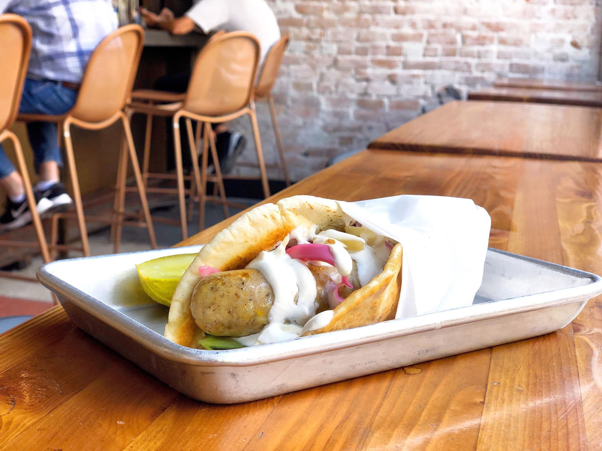 Get the Tangy Chicken Shawarma Sausage at Ten55 Today