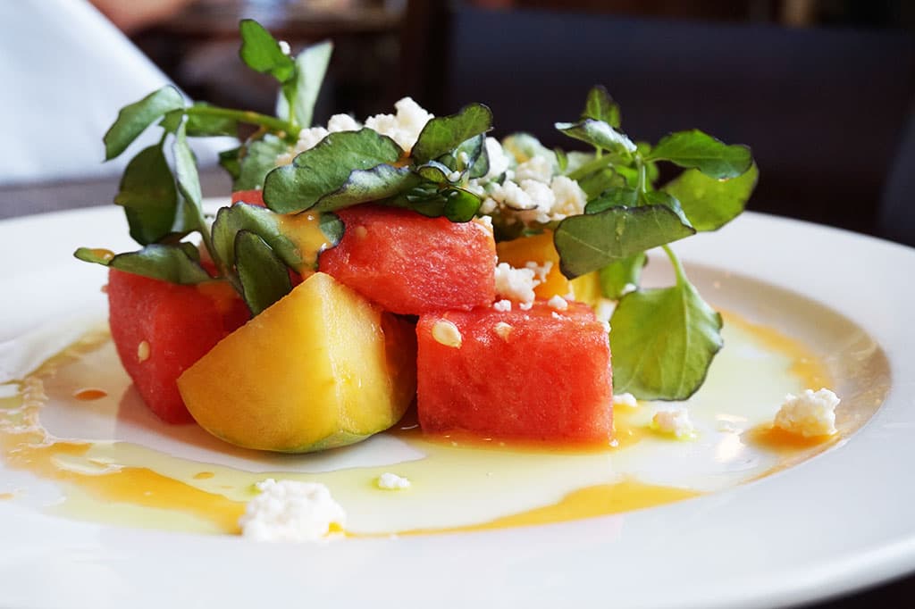 Heirloom Tomato Salad at AZuL in Tucson