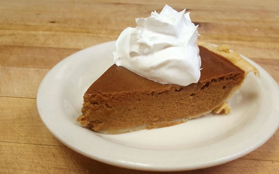 Pumpkin Pie (Photo Credit: Robert's Restaurant)