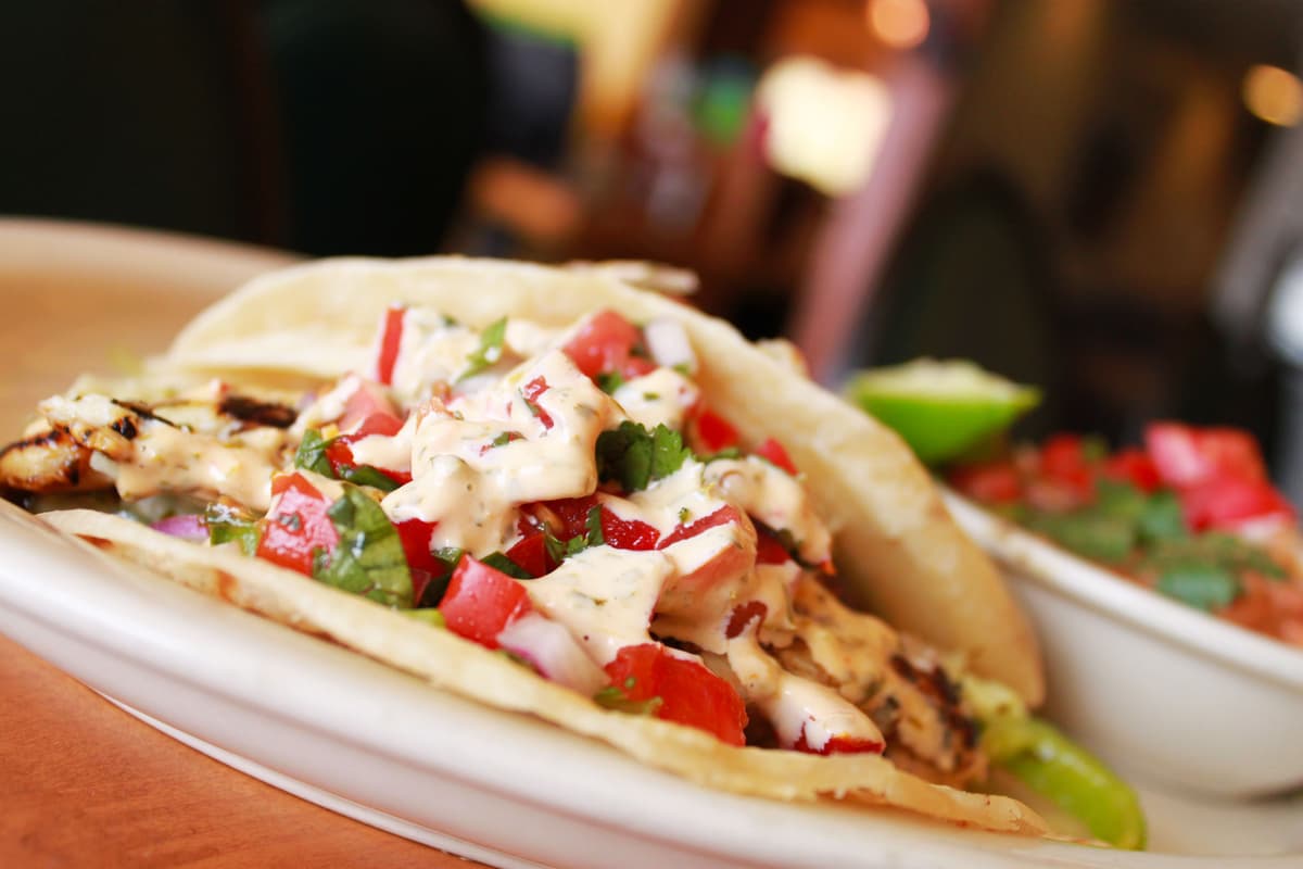 Baja Fish Tacos at Baja Cafe