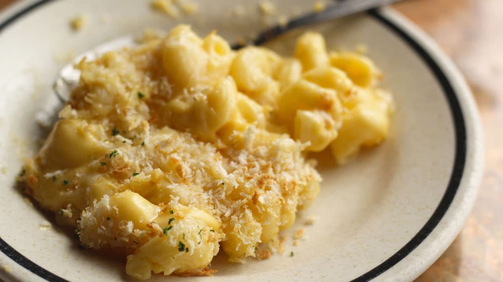 Mac & Cheese at Jonathan’s Cork (Credit: Shana Gegantoca)
