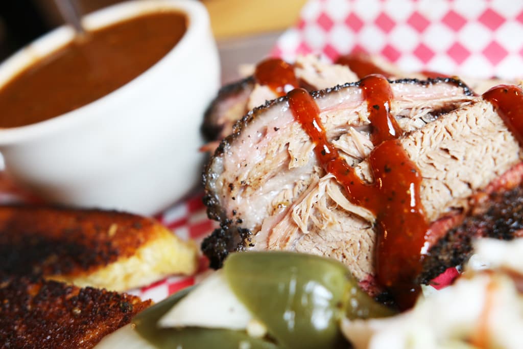 Brisket at Gary Ray's Texas BBQ