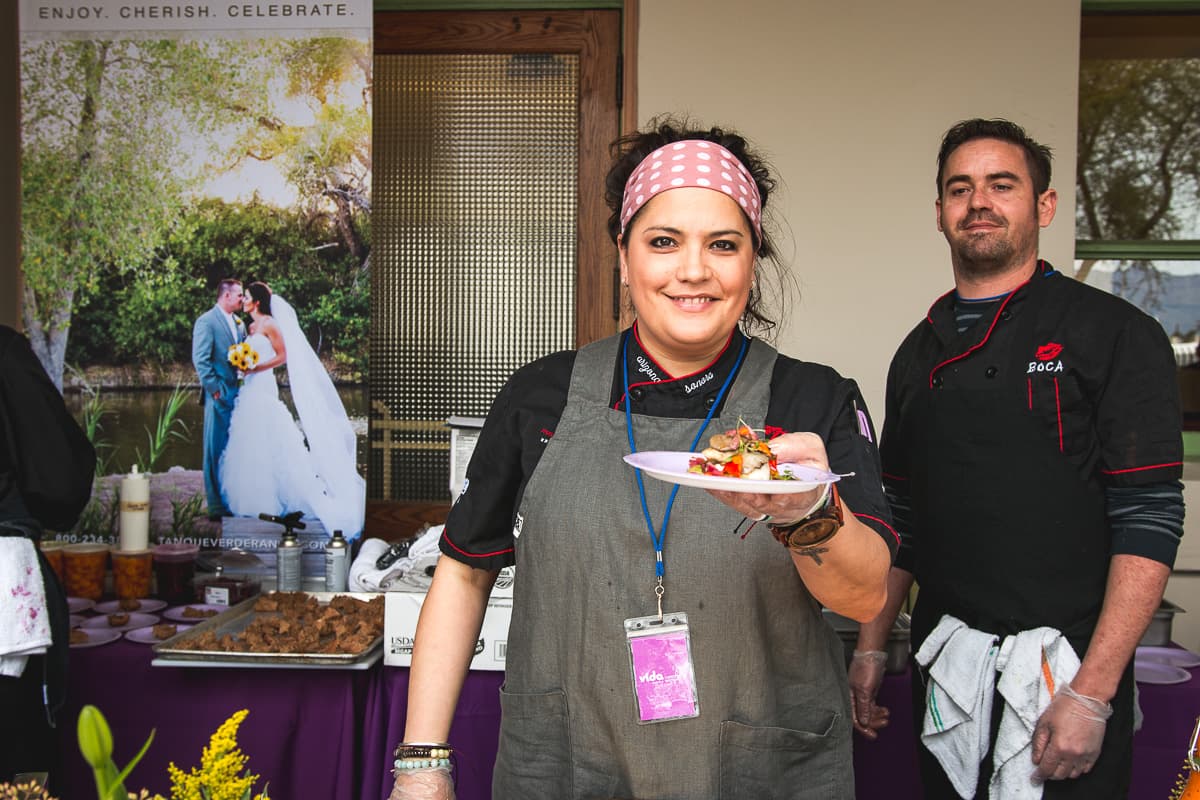 Chef Maria Mazon from BOCA Tacos y Tequila at Vida (Credit: Jackie Tran)