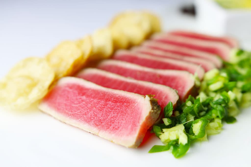 Ahi at Arizona Inn (Credit: Adam Lehrman)