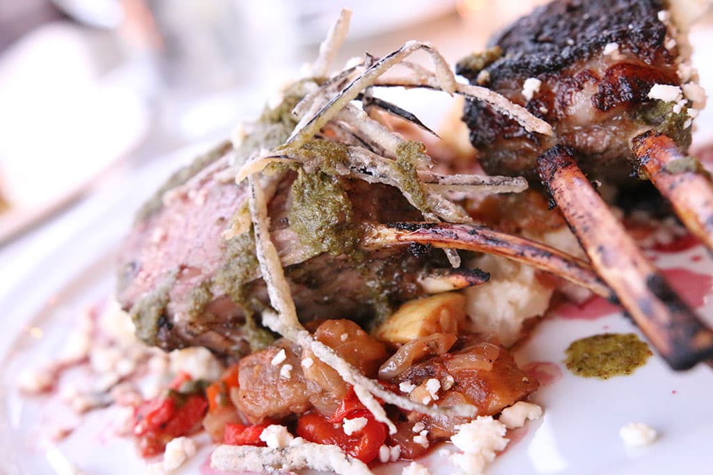 Rack of Lamb at The Grill at Hacienda Del Sol (Photo: Adam Lehrman)