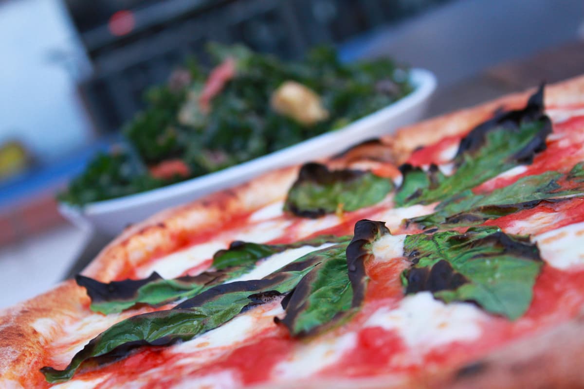 Margherita Pizza from Falora (Photo: Adam Lehrman)