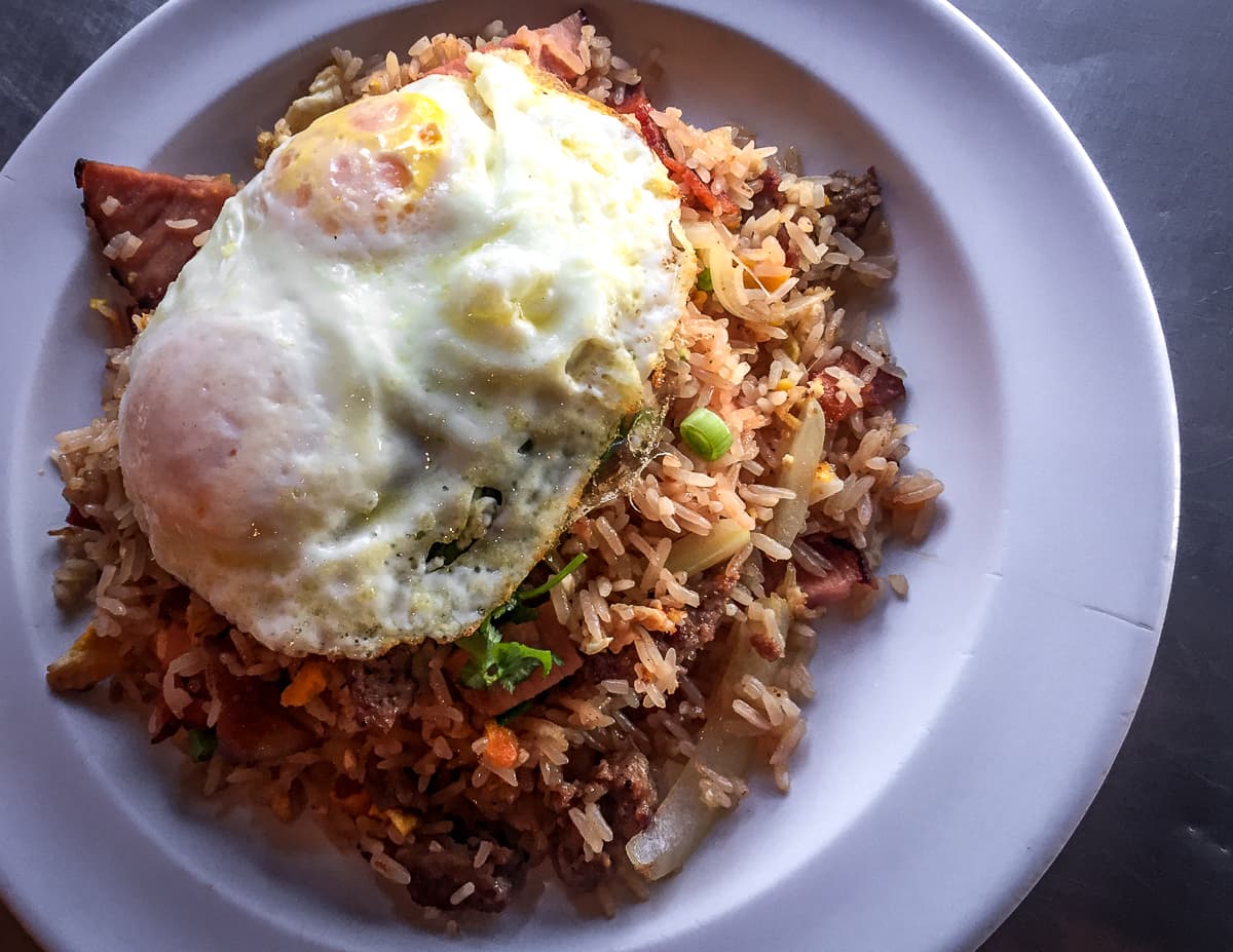 Hillbilly Fried Rice at 4 Seasons Restaurant (Credit: Ari Alexander)