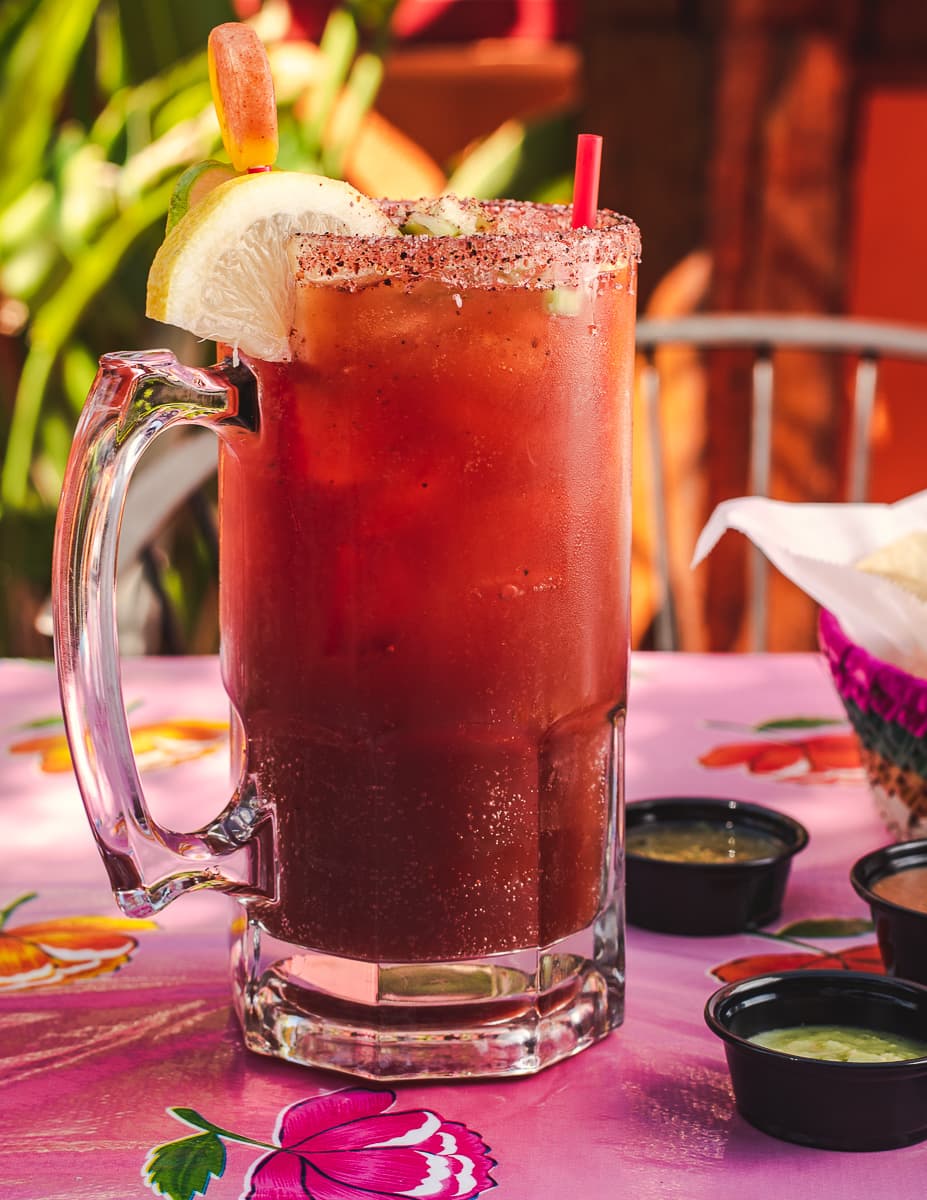 Botana Michelada at La Botana Tacos + Patios + Amigos (Credit: Jackie Tran)