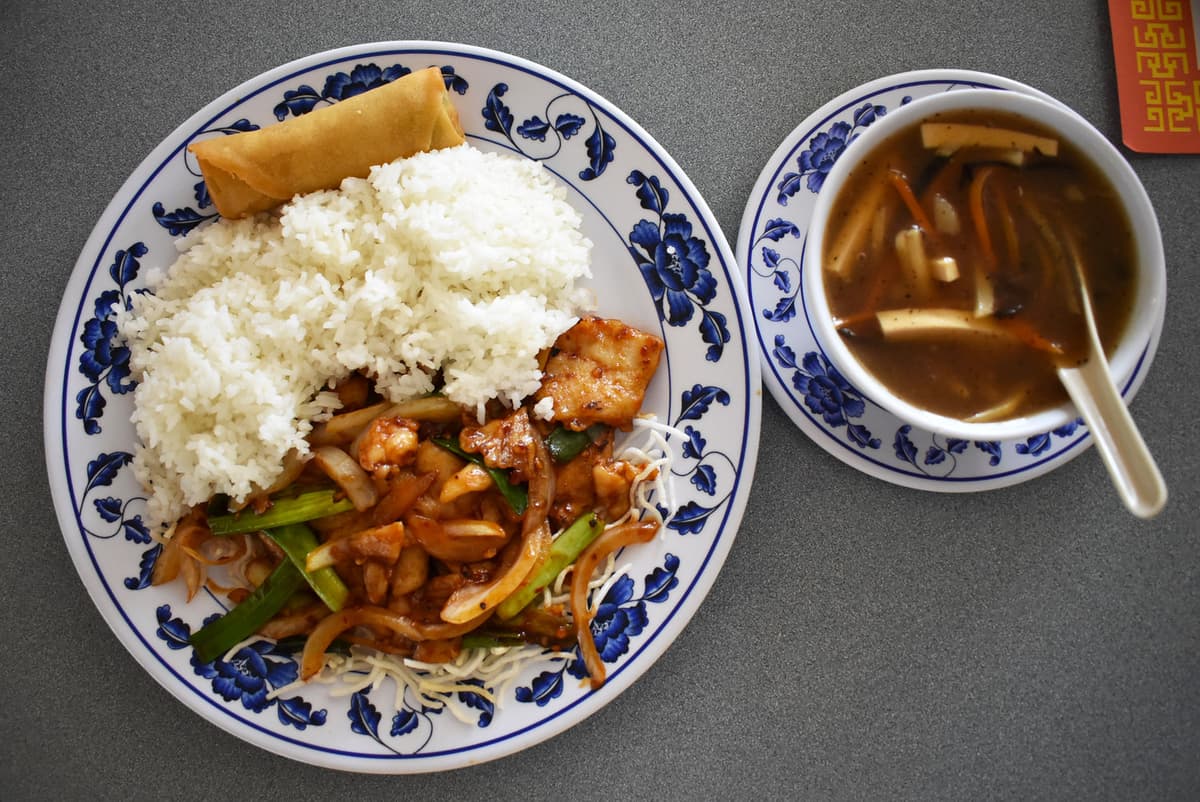 Mongolian Lunch special at Guilin Chinese Restaurant (Photo courtesy of Guilin Chinese Restaurant)
