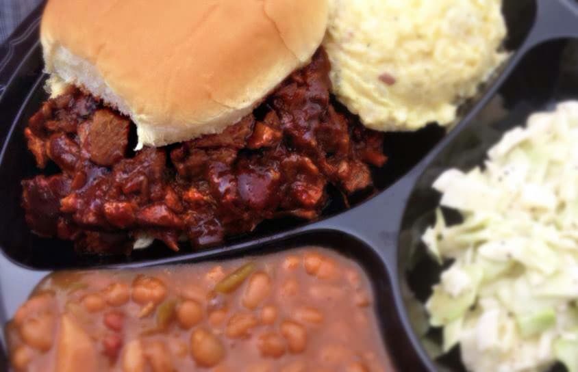 Chopped Brisket Sandwich from BBQ Rush (Credit: BBQ Rush)