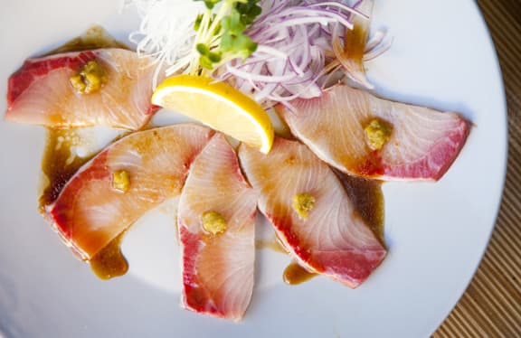 Yuzu Hamachi at Ginza Sushi (Credit: Ginza Sushi)