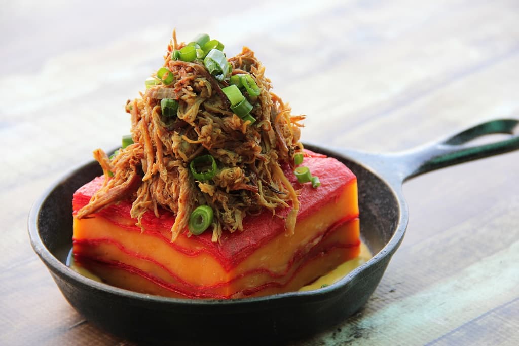 BBQ Pork Enchiladas At Catalina BBQ Co. (Photo Credit: Catalina BBQ Company)