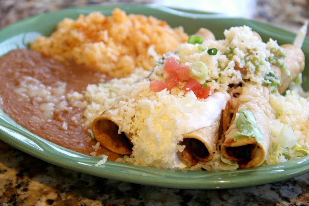 Carne Seca Flautas at El Merendero (Credit: Gloria Knott)