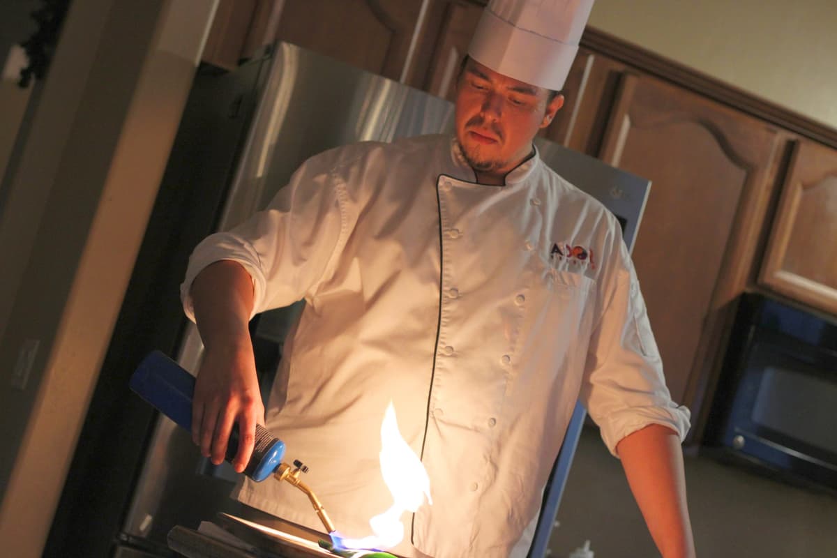 Adrian Ortega of Ador Cuisine (Photo by Mark Whittaker)