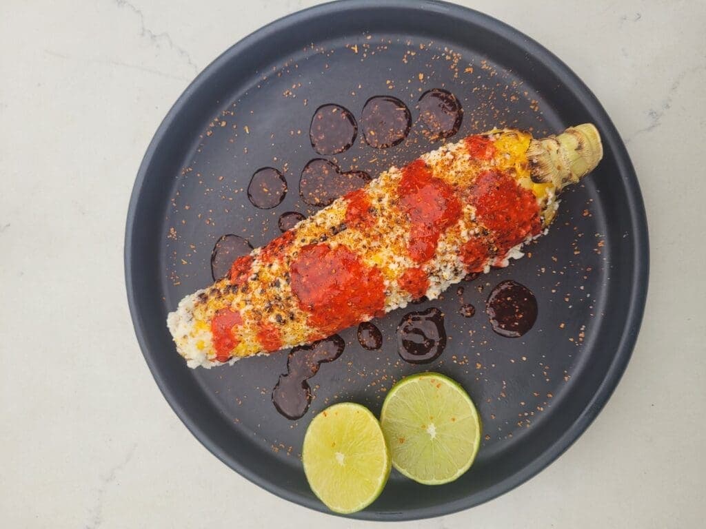 a pan of food on a plate