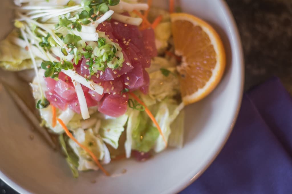Hawaiian Poki Salad at Sachiko on Wilmot (Credit: Jackie Tran)
