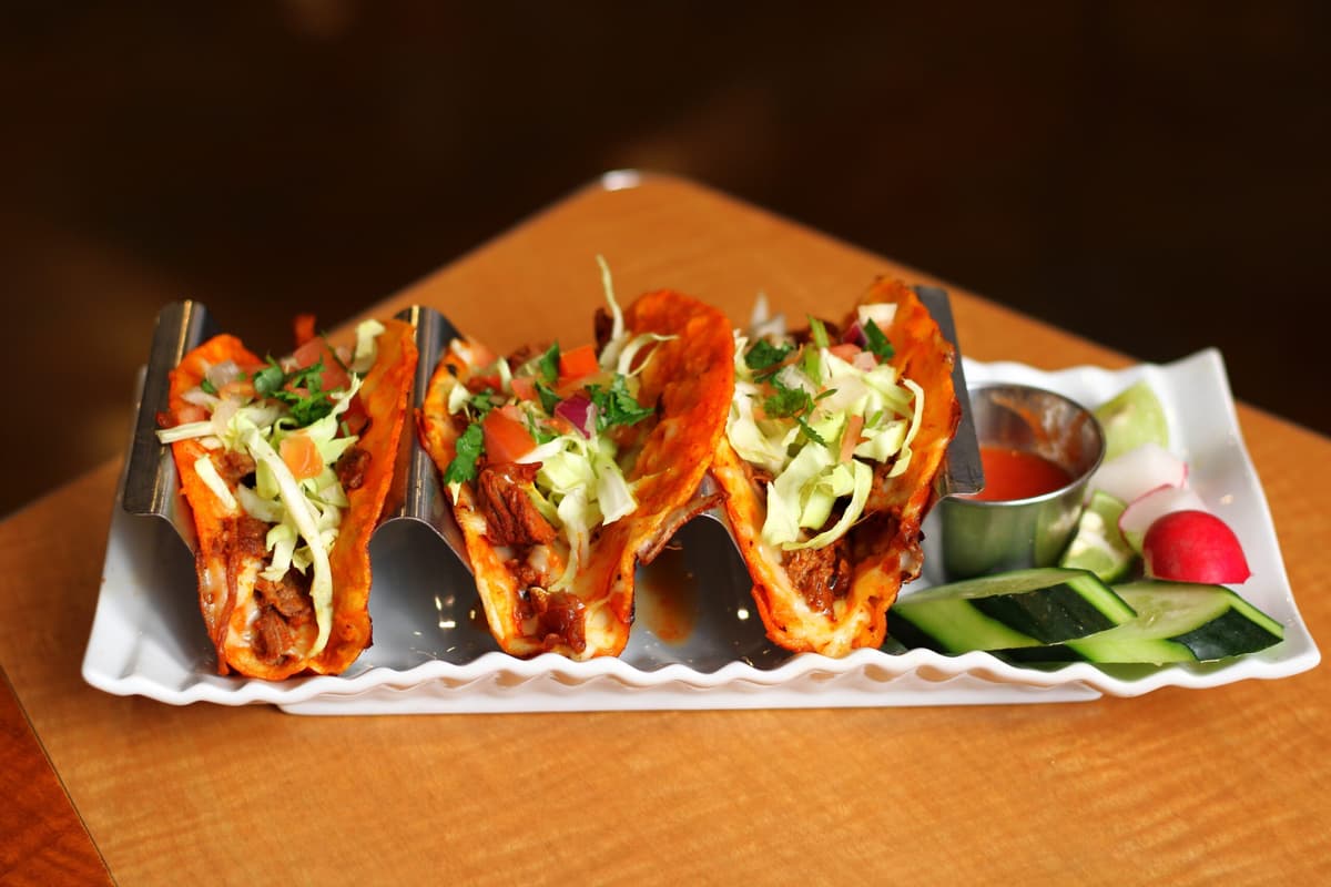 Birria Tacos at Ajuua Mexican Restuarant (Photo by Mark Whittaker)