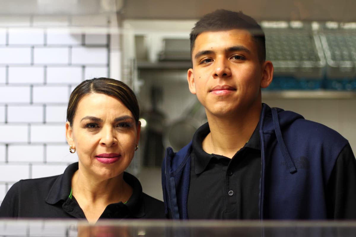 Maria and Jason Avitia of Ajuua Mexican Restuarant (Photo by Mark Whittaker)