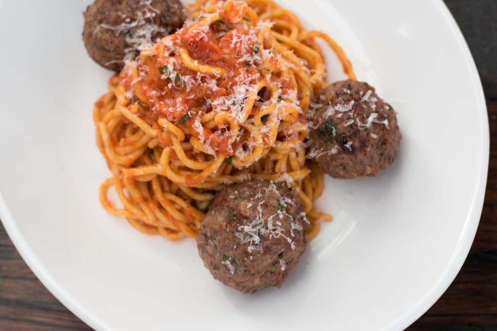 Spaghetti at Amalour Restaurant (Credit: Jackie Tran)