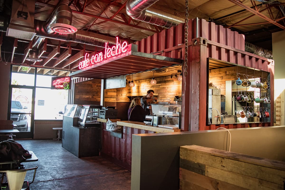 Café con Leche at American Eat Co. (Credit: Jackie Tran)