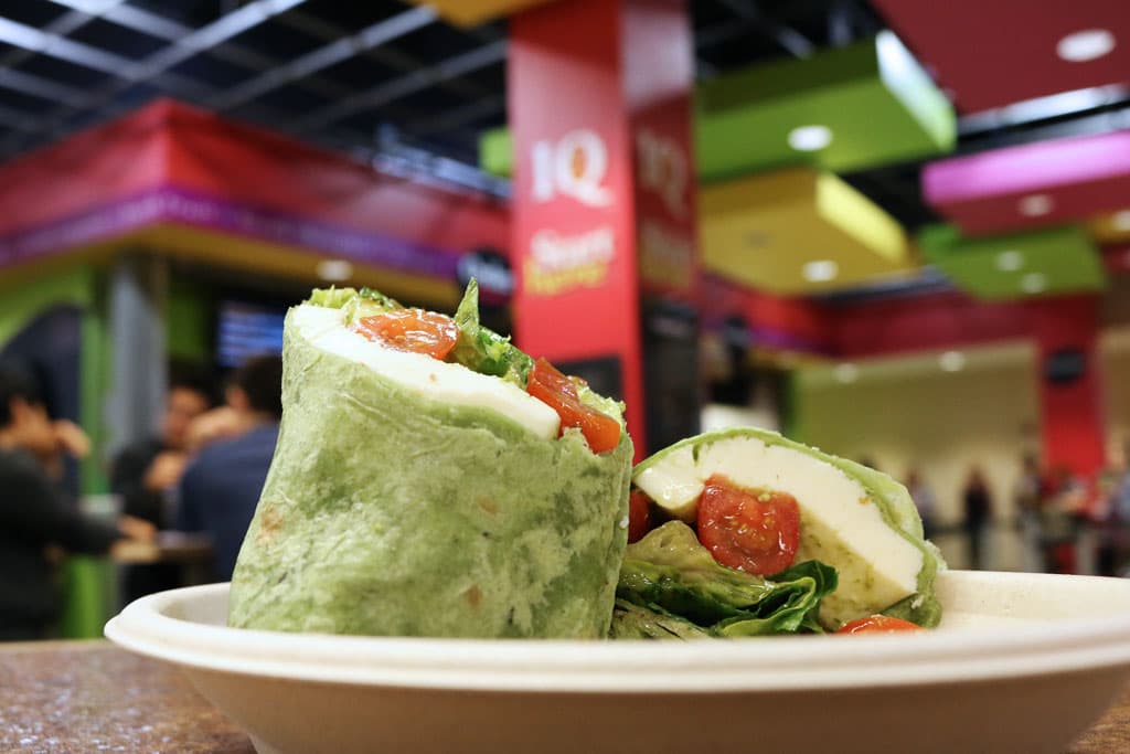 Caprese Wrap at IQ Grill